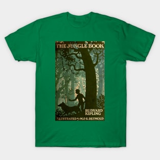 The Jungle Book - Rudyard Kipling, M. & E. Detmold T-Shirt